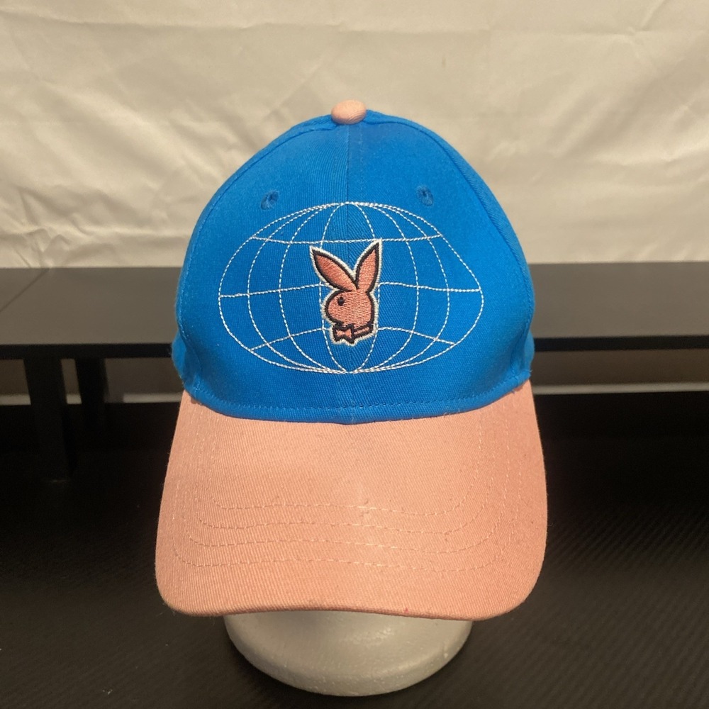 Playboy Worldwide Playground Pink Blue Hat Headgear Classics